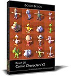 DOSCH 3D: Comic Characters V2